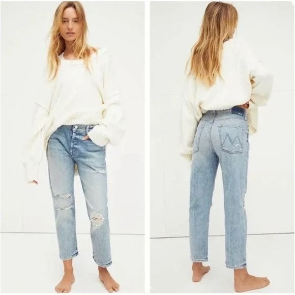 MOTHER Denim - Mother The Scrapper Ankle in Wicked Wild Calling